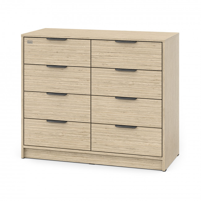 АТОН комод "Zeus" шариковые направляющие 8 ящ.Дуб тонсберг АТОН комод "Zeus" шариковые направляющие 8 ящ.Дуб тонсберг